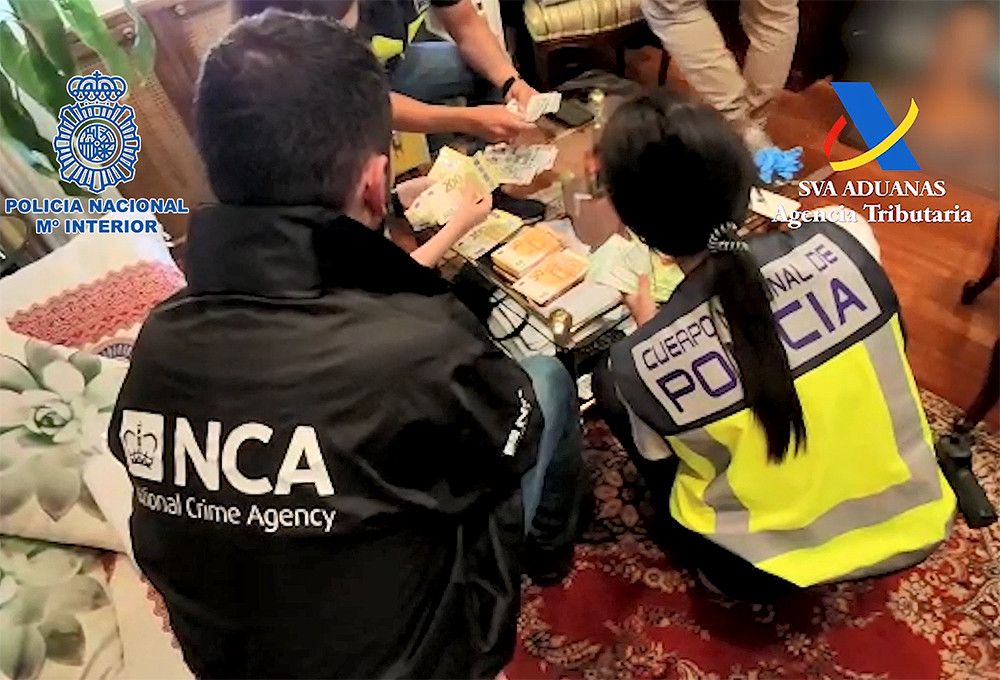 Desarticulada una organización criminal internacional que pretendía introducir más de una tonelada de cocaína en España