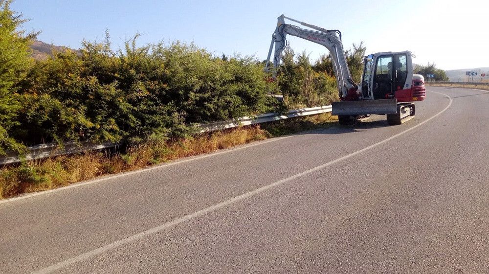 La Diputación licita por cuatro millones de euros la conservación de los 860 kilómetros de la red viaria provincial