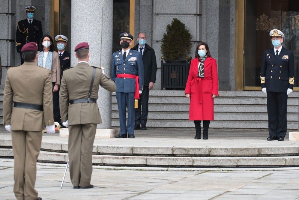 El almirante general López Calderón toma posesión como nuevo jefe de Estado Mayor de la Defensa