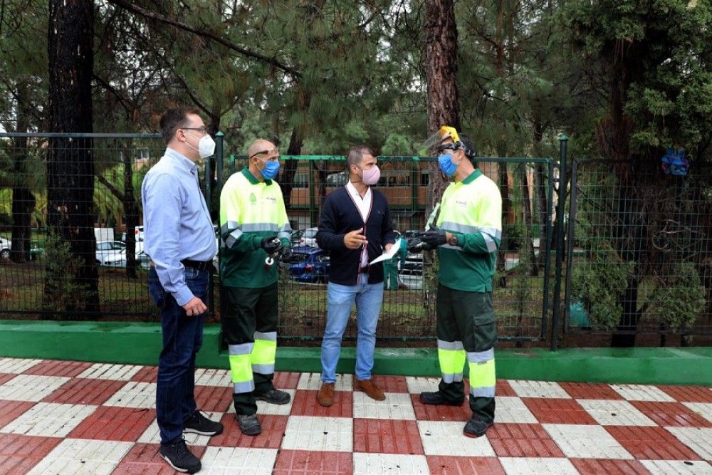 El Ayuntamiento aplica el tratamiento contra la procesionaria en más de 13.500 pinos y 76 zonas del municipio