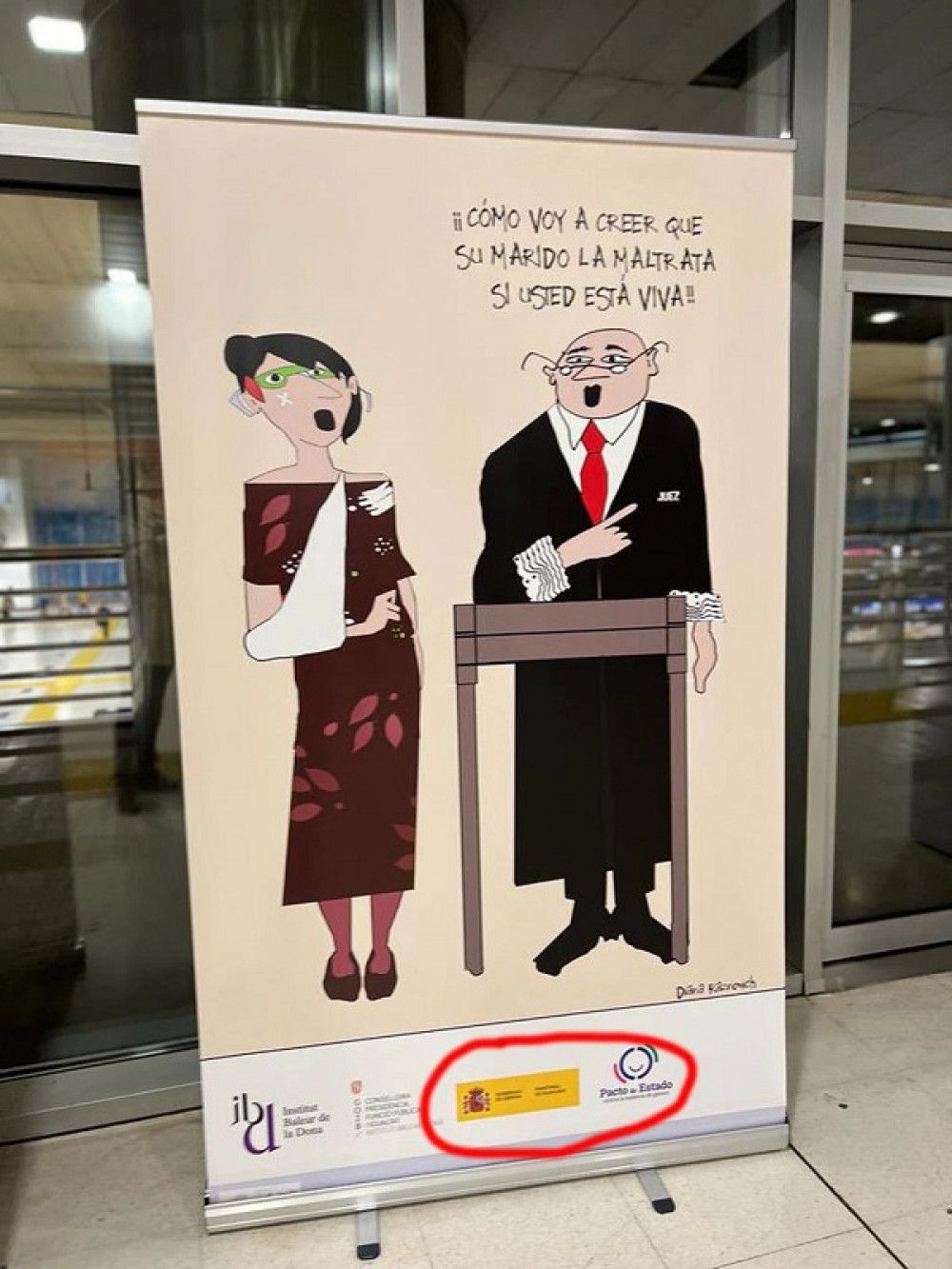 El Poder Judicial rechaza el cartel "vejatorio y machista" sobre violencia de género financiado por el Ministerio de Igualdad en Palma de Mallorca