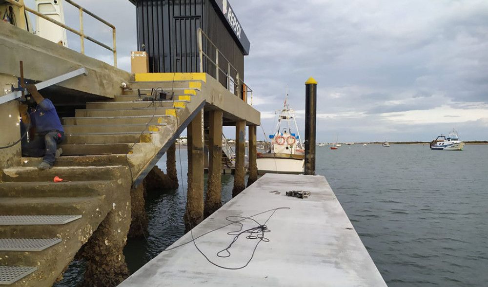 Licitadas las obras de ampliación de atraques flotantes del puerto de El Rompido