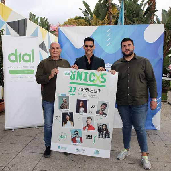 El Palacio de Congresos Adolfo Suárez albergará el 22 de noviembre el concierto Dial Únicxs, con los artistas Ana Guerra, Vicco, Nil Moliner, Antoñito Molina, María Carrasco, Hilario y Aimar Habibi