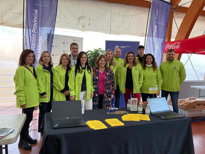 La Diputación de Málaga organiza un mercadillo de oportunidades de empleo, formación y recursos innovadores para jóvenes