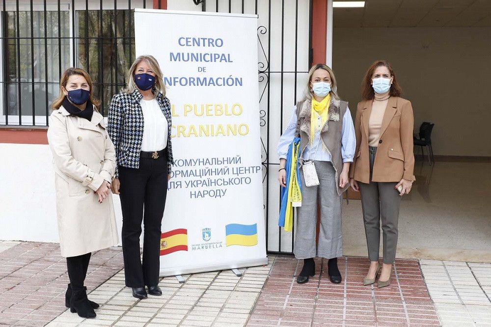 Marbella habilita un Centro de Información al Pueblo Ucraniano para canalizar la solidaridad y facilitar gestiones a la comunidad residente y a las personas que llegan procedentes de este país