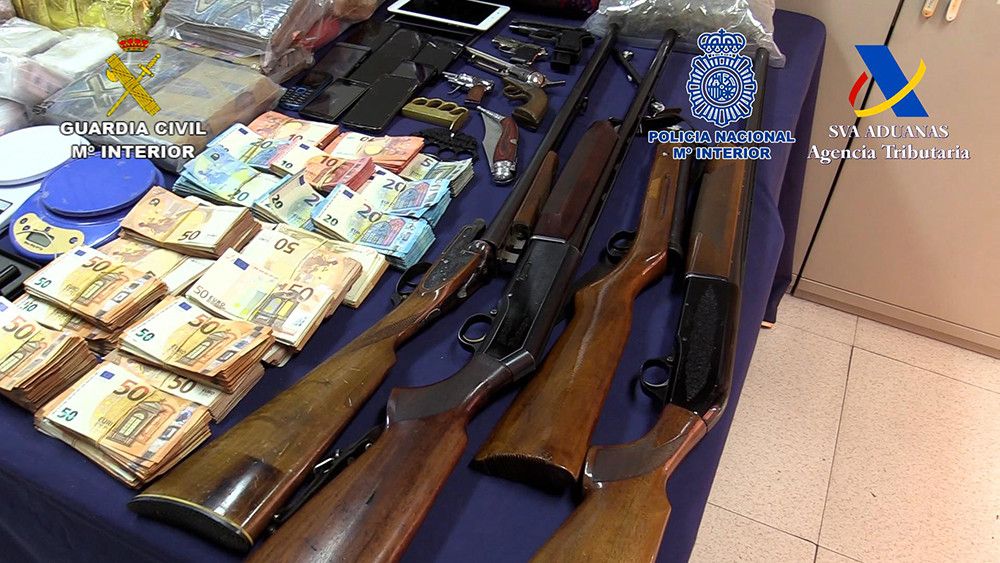 Desarticulada una organización criminal que importaba grandes cantidades de droga desde el extranjero a través de puertos españoles