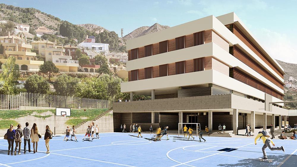 Adjudicado el proyecto para la construcción de un nuevo instituto de secundaria y bachillerato en Benalmádena