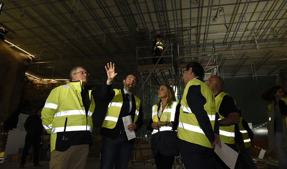 Las obras de la sala multiusos de la estación Alcázar Genil del Metro de Granada finalizarán en junio
