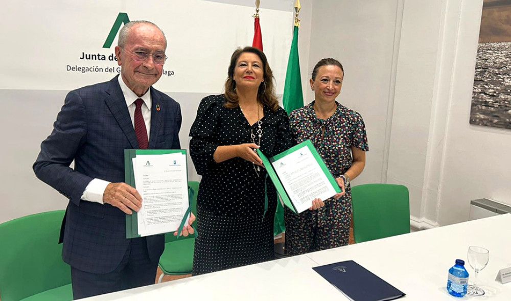 Firmado un protocolo entre la Junta y el Ayuntamiento para alcanzar el equilibrio hídrico en Málaga