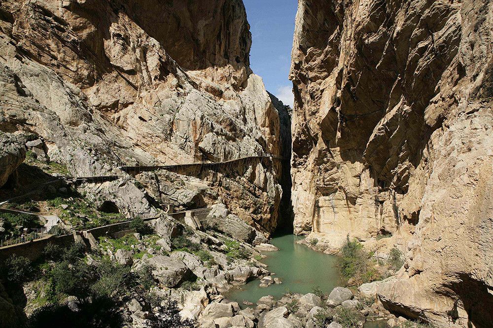 El Caminito del Rey abre mañana la venta de entradas para el periodo de noviembre a marzo de 2024