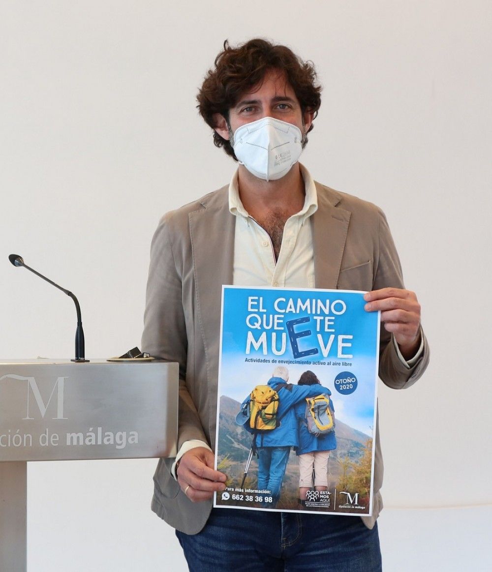 Mayores de la provincia participan en caminatas por el medio rural gracias al programa de envejecimiento activo de la Diputación