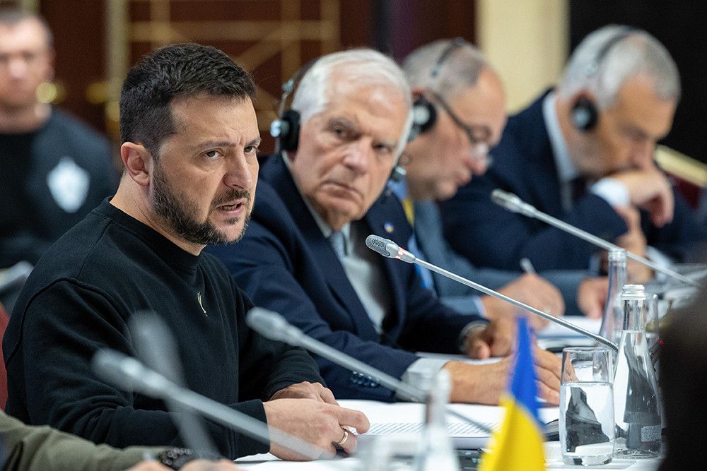 Los ministros de Exteriores de la UE se reúnen en Kiev como "gesto de apoyo" a Ucrania tras el cierre de la ayuda norteamericana