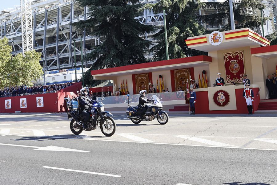 Los reyes han presidido el desfile por el Día de la Fiesta Nacional