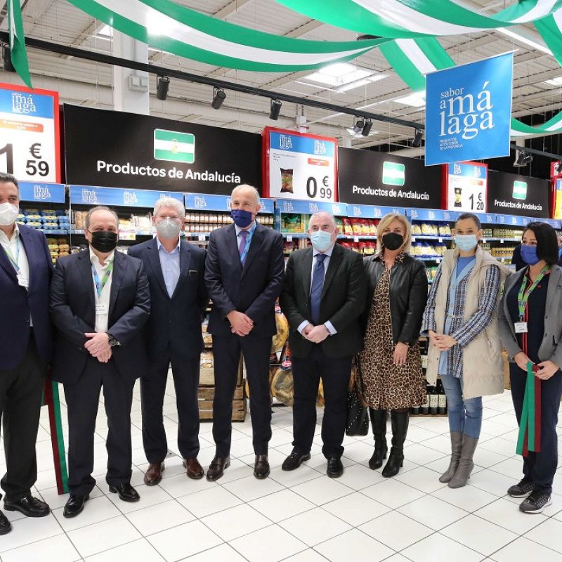 Los productos Sabor a Málaga’ contarán con un espacio privilegiado en los Carrefour de la provincia