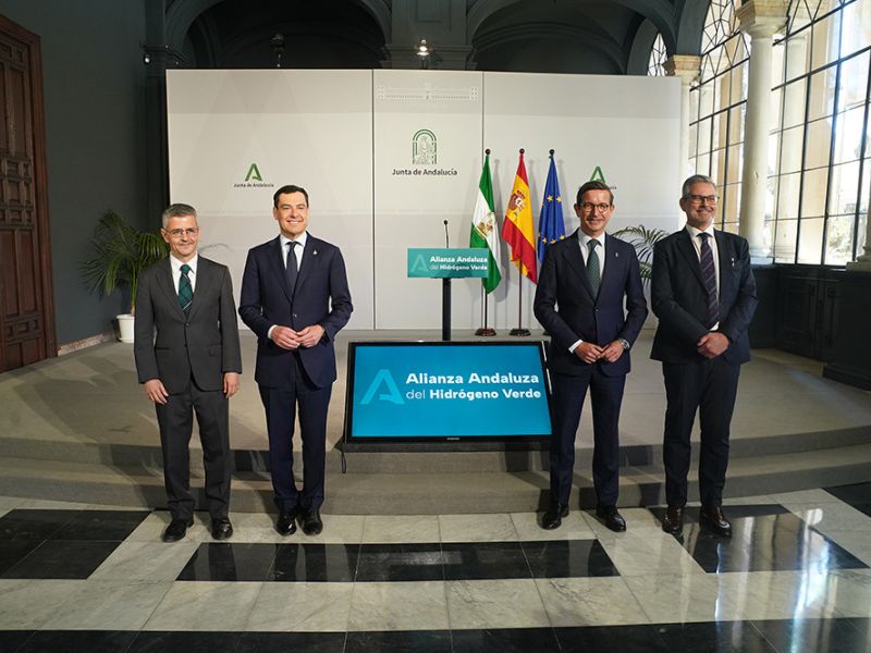 Nace la Alianza Andaluza del Hidrógeno Verde