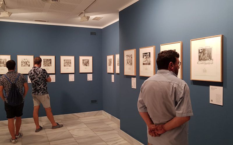 La exposición itinerante de La Térmica Y Picasso recordaba el flamenco’ llega a Rincón de la Victoria