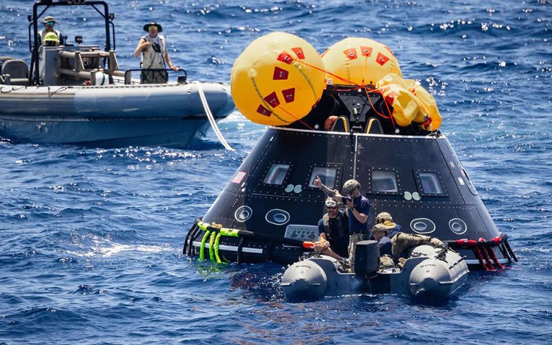 El equipo de Búsqueda y Rescate se prepara para el regreso seguro de la tripulación Artemis II