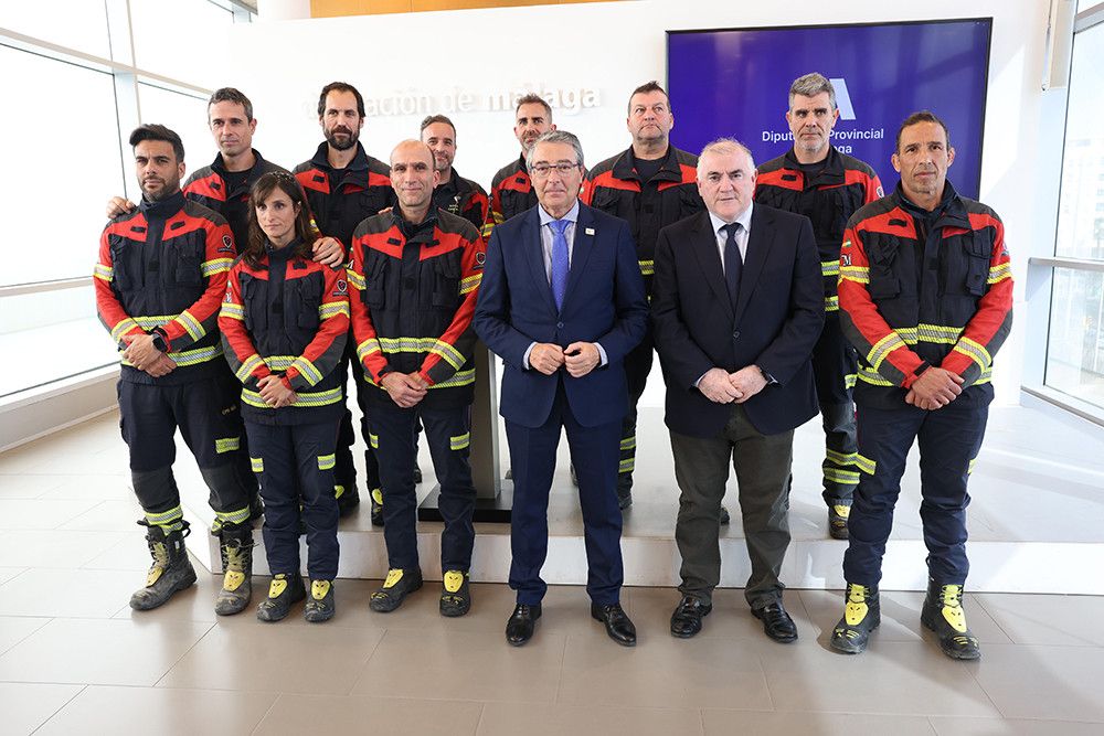 La Diputación entregará un reconocimiento a nueve bomberos del CPB por su labor humanitaria en Turquía tras el terremoto