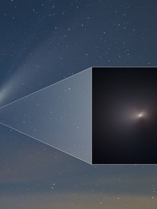 El Hubble toma un primer plano del famoso cometa "Neowise"