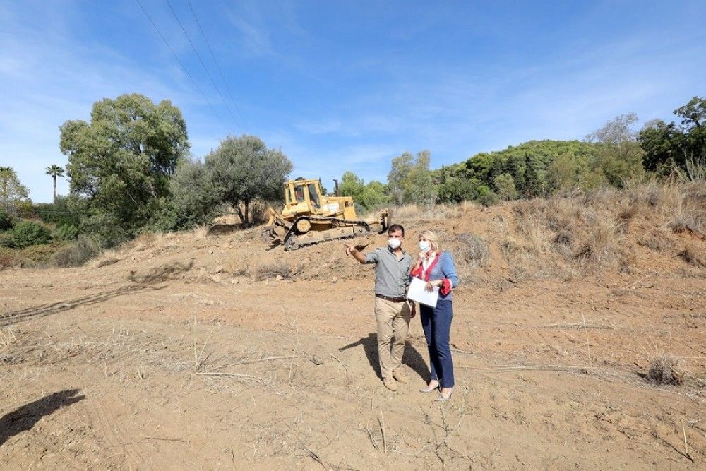 Comienzan los trabajos para acondicionar la parcela de La Torrecilla que albergará el futuro Palacio de Justicia