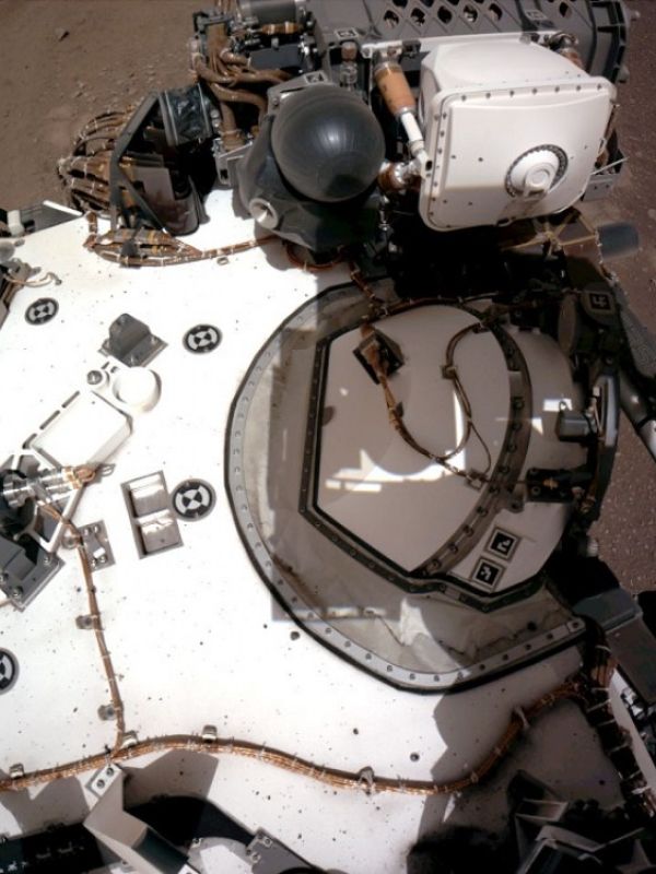 El rover Perseverance grabó en video el proceso de su propio aterrizaje sobre Marte