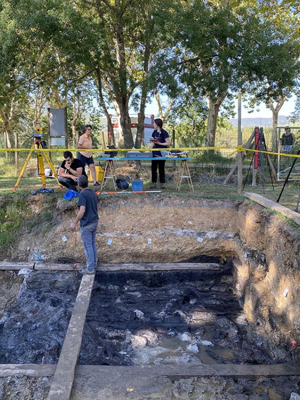 Documentan en La Draga (Girona) restos de cabañas de 7.300 años de antigüedad en un estado de conservación excepcional