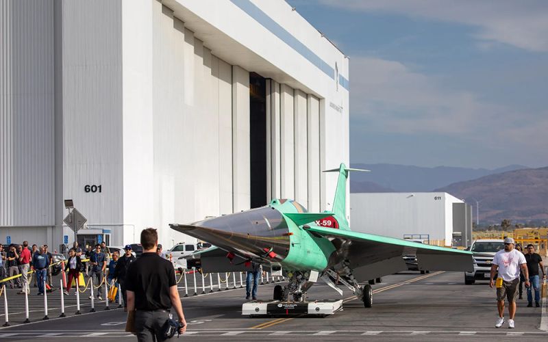 La NASA programa el primer vuelo del avión experimental X-59 para 2024