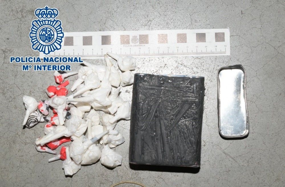 La Policía Nacional detiene a un hombre en Málaga que distribuía cocaína utilizando el método de entrega “tele-coca”