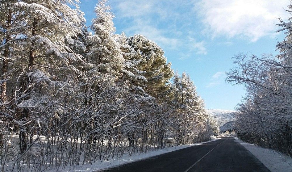 Permanecen vigentes los avisos naranjas por lluvia y nieve en varias provincias andaluzas