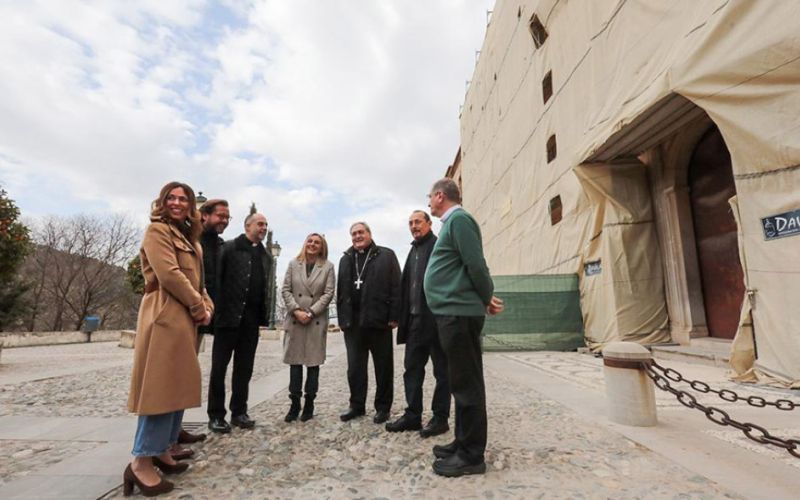 Las obras del Plan Alhambra en la Abadía del Sacromonte terminarán a mediados de año