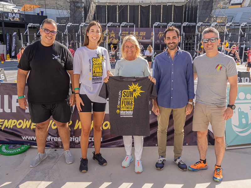 La alcaldesa valora que Marbella Championship de Crossfit, que ha reunido en la ciudad a un millar de atletas de 30 países, tenga una repercusión económica superior a los 7 millones de euros