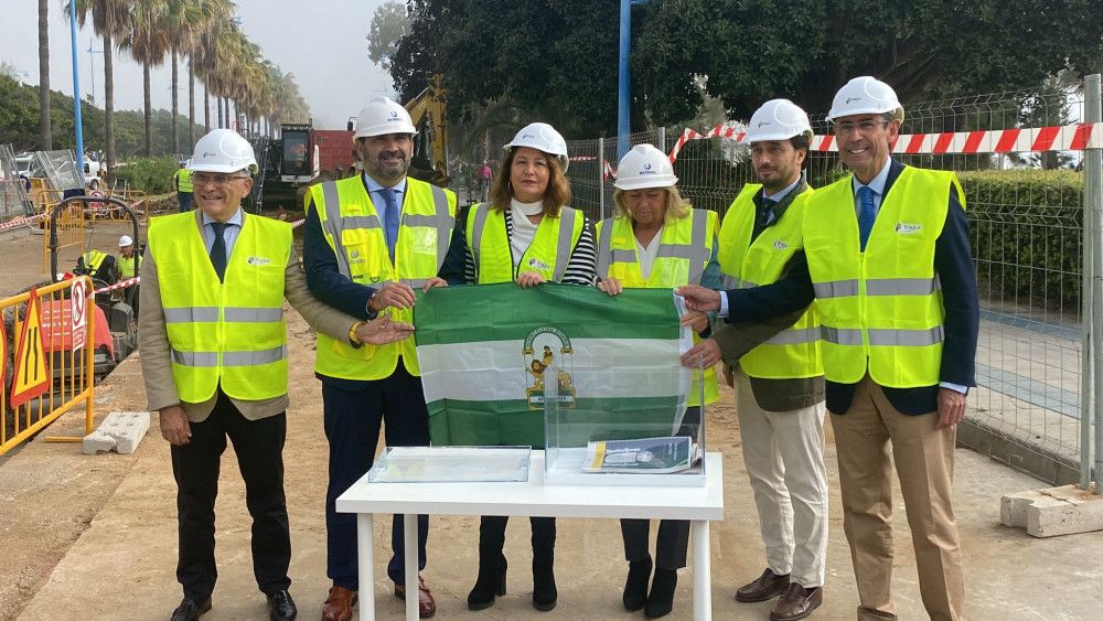 Comienzan la obras de los colectores de San Pedro Alcántara para ofrecer una solución definitiva a la depuración del núcleo marbellí
